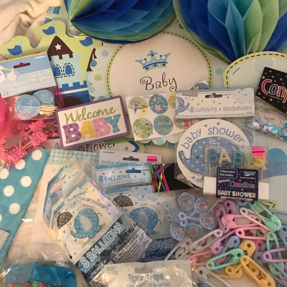 Baby Shower Items for Boys - Picture 1 of 4